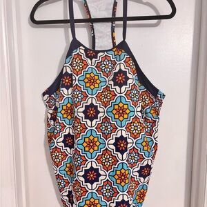 Colorful Geometric Women's Swimsuit